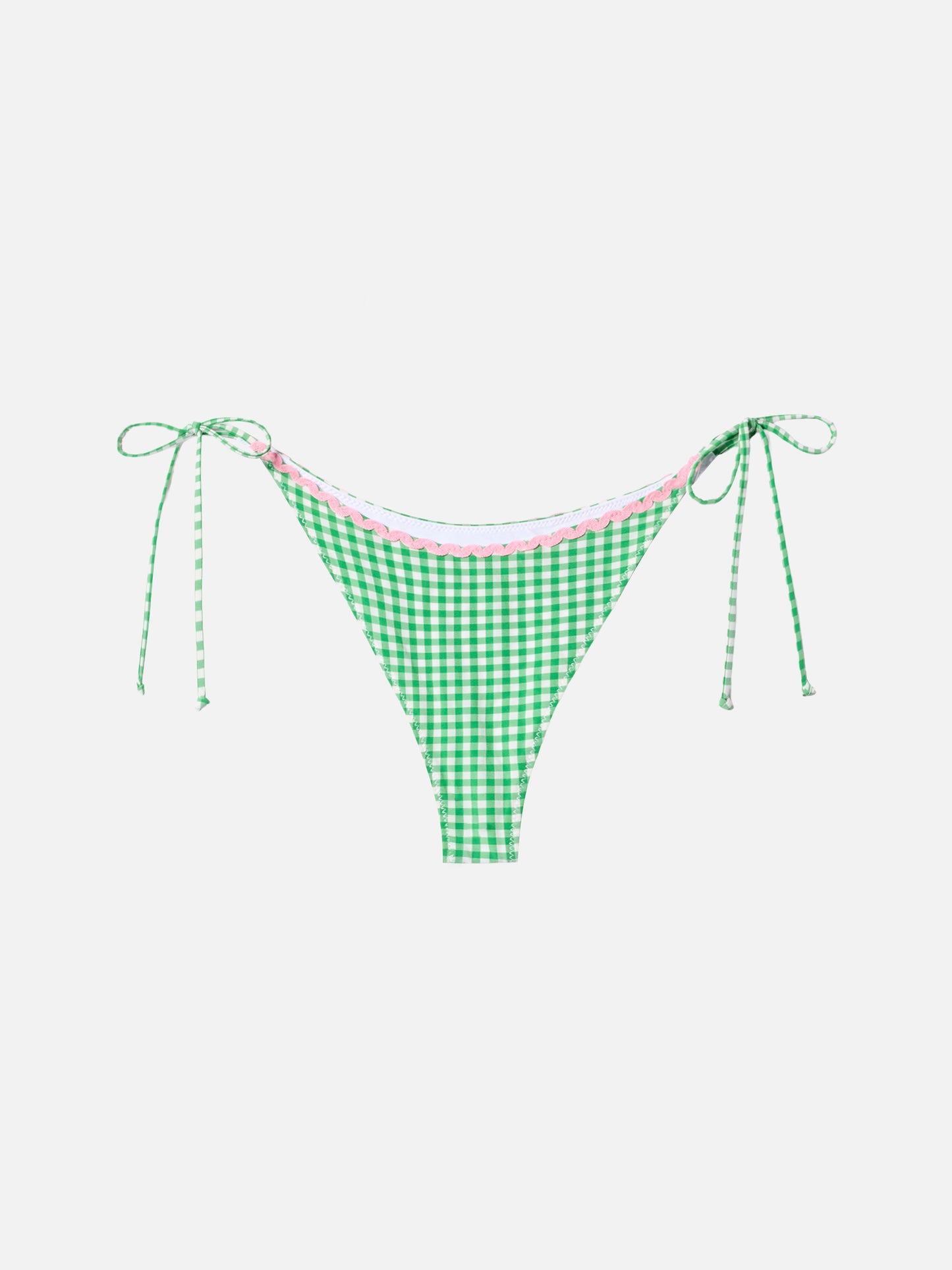 Swim briefs Marielle with gingham print