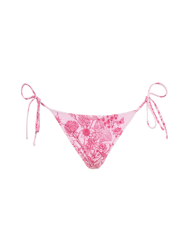 Bikini classico a triangolo Leah Marielle con stampa toile de jouy