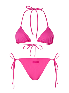 Pinkfarbener Triangel-Bikini für Damen Leah Marielle