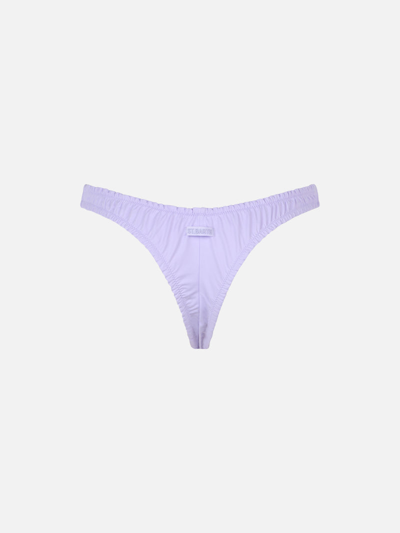 Woman lilac cheekiest swim briefs Nalu