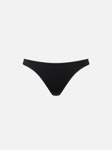 Woman black cheeky swim briefs Naomi