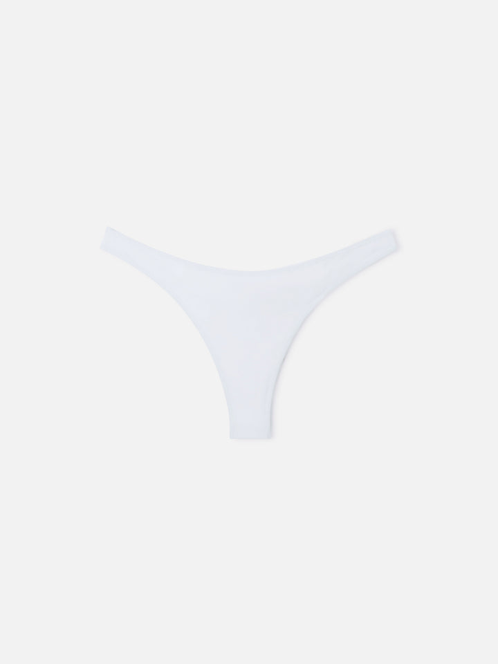 Judy Naomi white bralette bikini