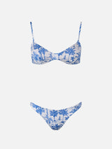 Bikini da donna a bralette scollo toile de Jouy May Naomi