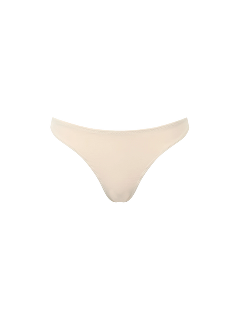 Woman beige cheeky swim briefs Naomi - MC2 Saint Barth