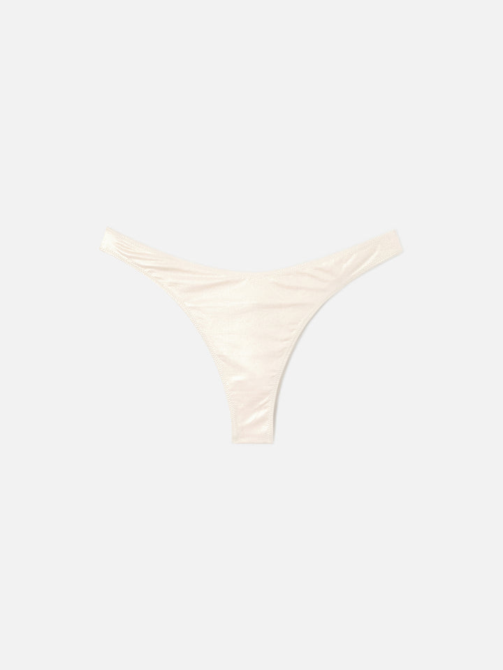 Sadie Naomi gold lamina bralette bikini