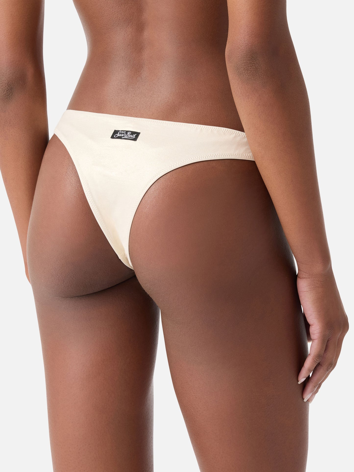 Sadie Naomi gold lamina bralette bikini