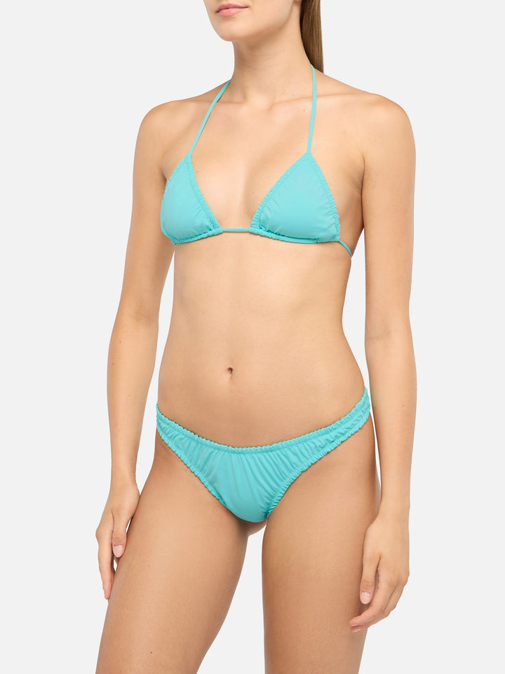 Nalu wassergrüne frechste Badehose - Nilly wassergrünes klassisches Triangel-Top