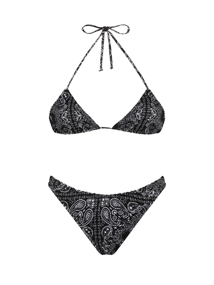 Triangle bikini Nilly Nalu with bandanna print