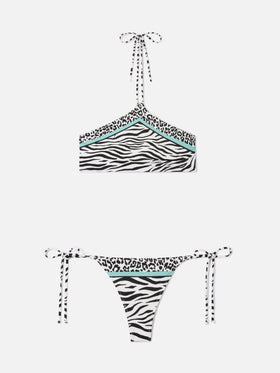 Nairobi Marielle multicolor animal print bikini