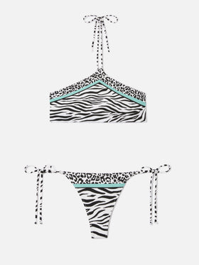 Nairobi Marielle multicolor animal print bikini