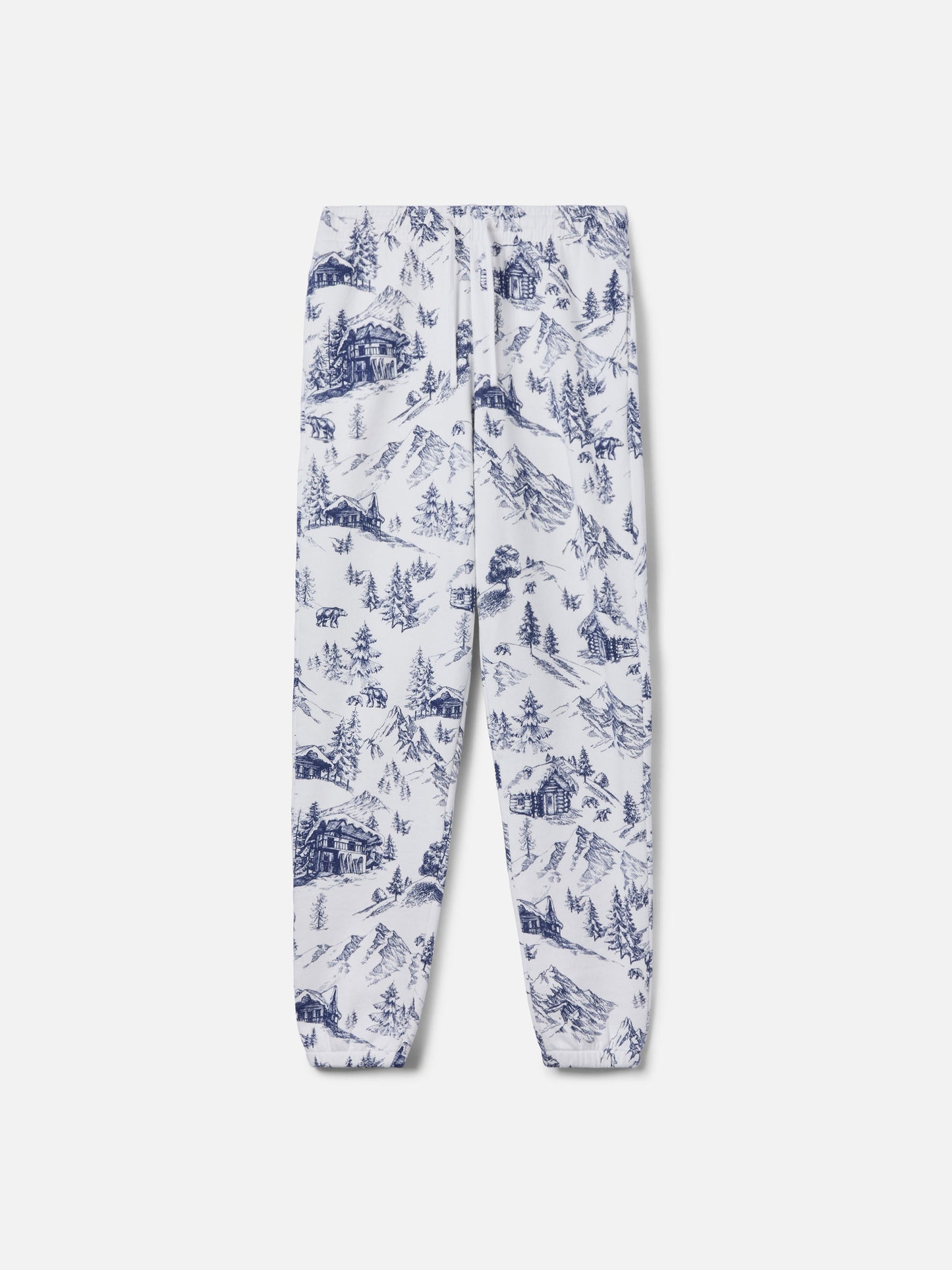 Pantalone in felpa Odalys con stampa toile de jouy