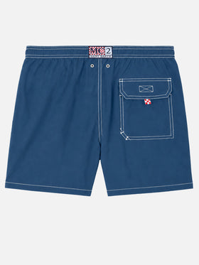 Short de bain léger classique bleu marine Patmos 