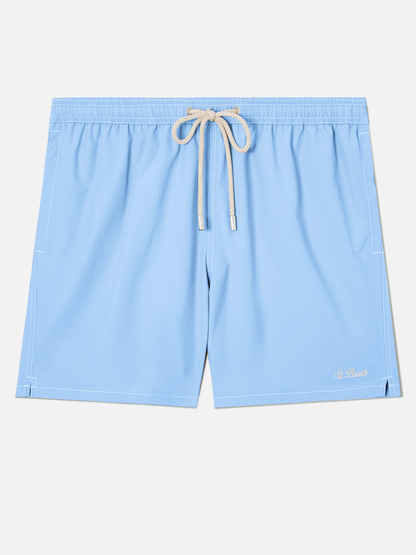 Sky blue mid-length swim shorts Patmos