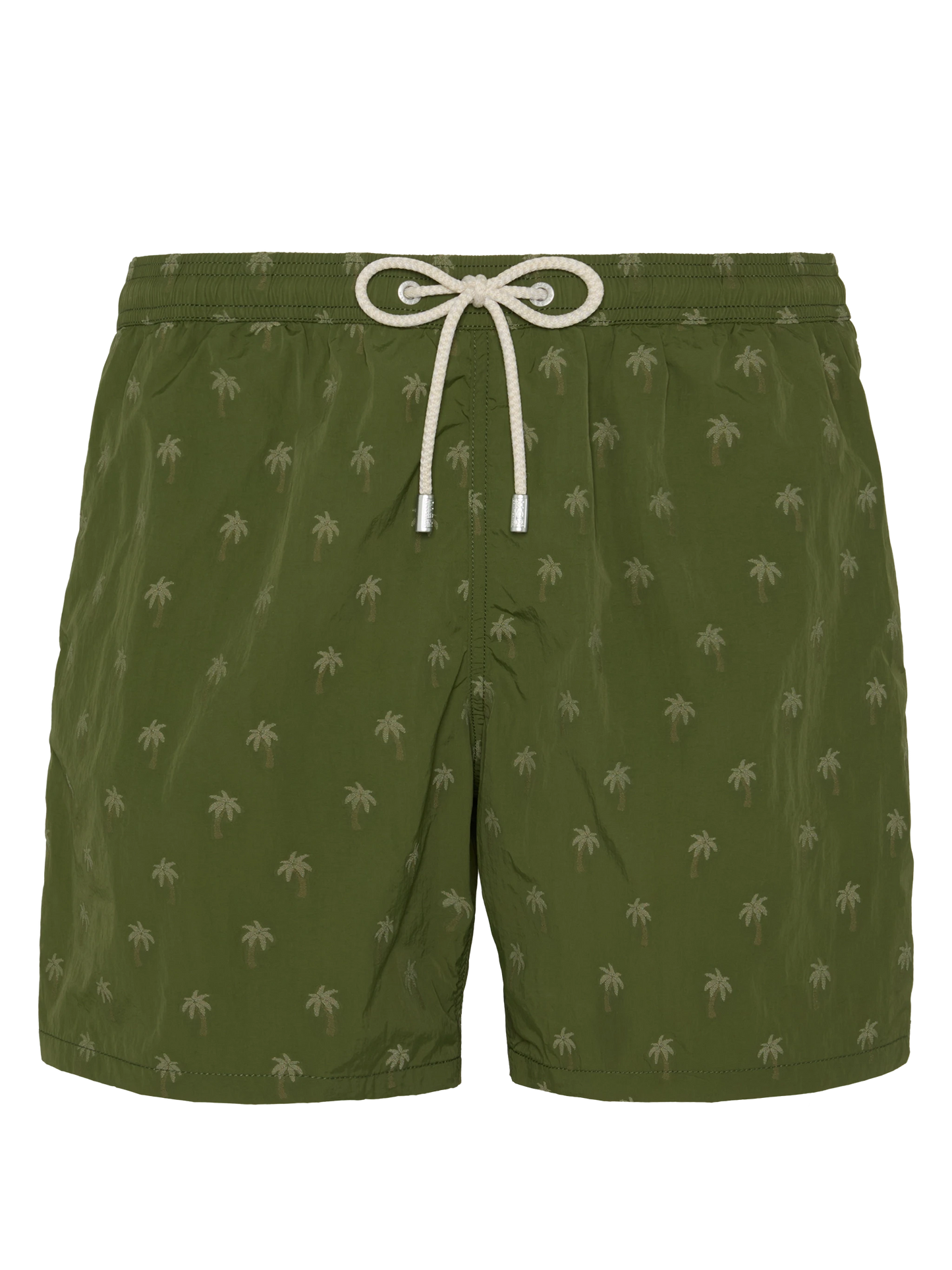 Mid-length swim shorts Patmos The Riviera with all over palm jacquard - MC2 Saint Barth
