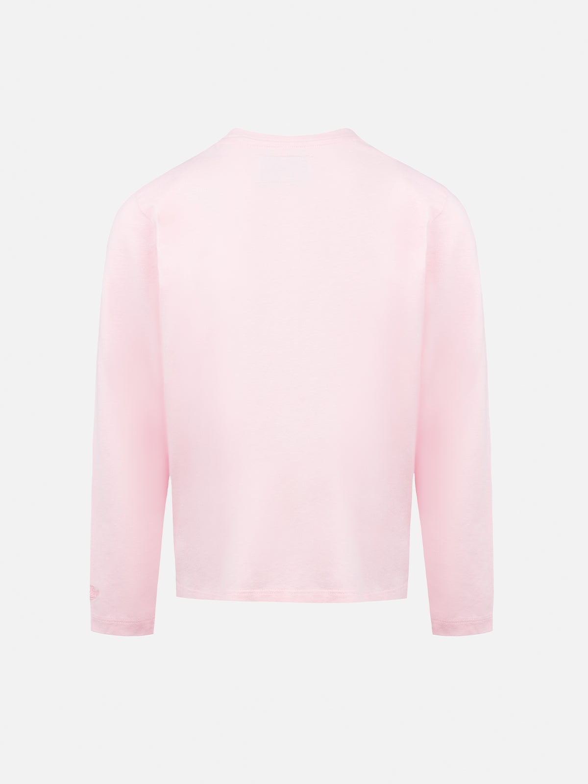 T-shirt rosa a maniche lunghe da bambina Penny con ricamo I'm a star