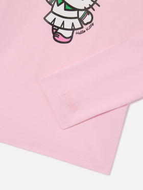 Penny T-Shirt in Rosa mit Hello Kitty Tennis Team-Print 