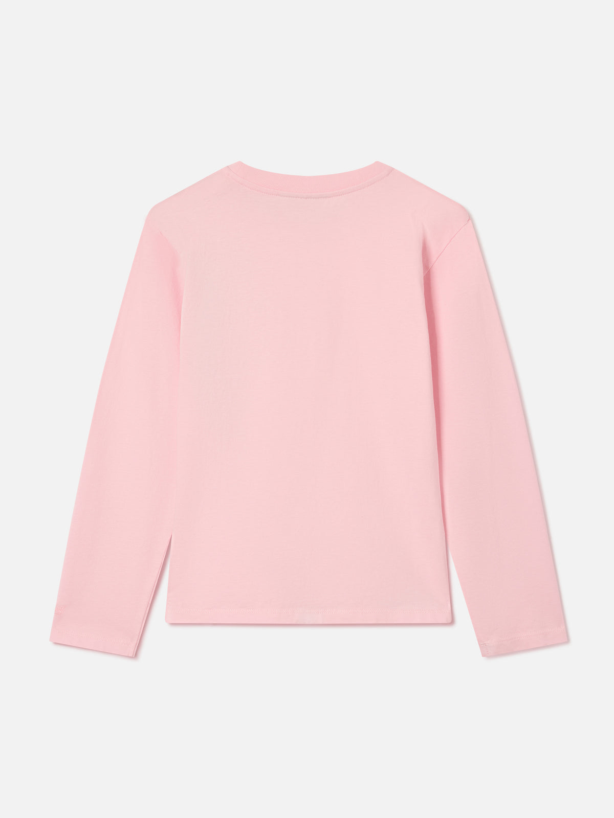 T-shirt à manches longues en coton Pink Penny avec broderie Bella E Monella 