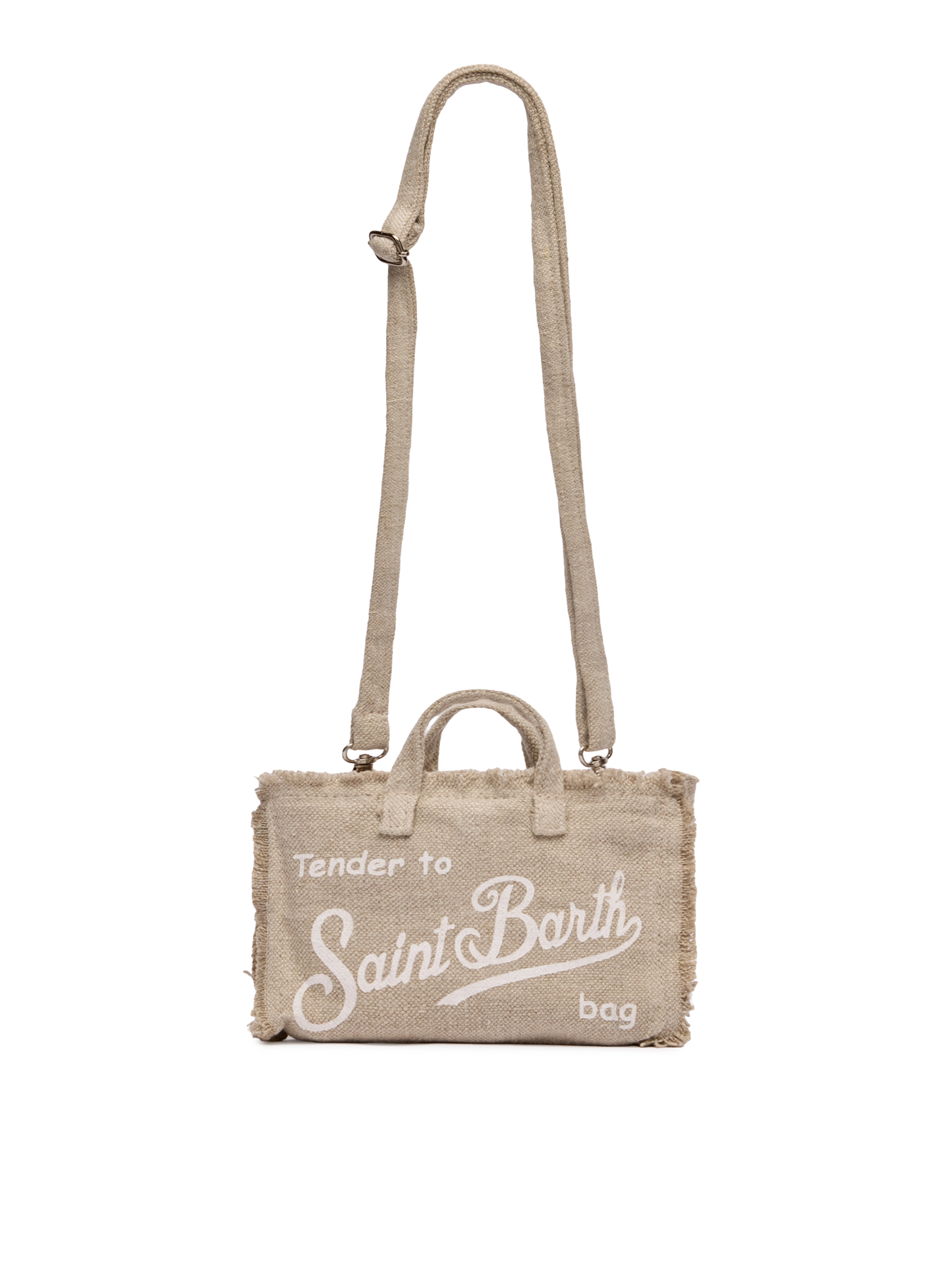 Beige linen Phone Bag - MC2 Saint Barth