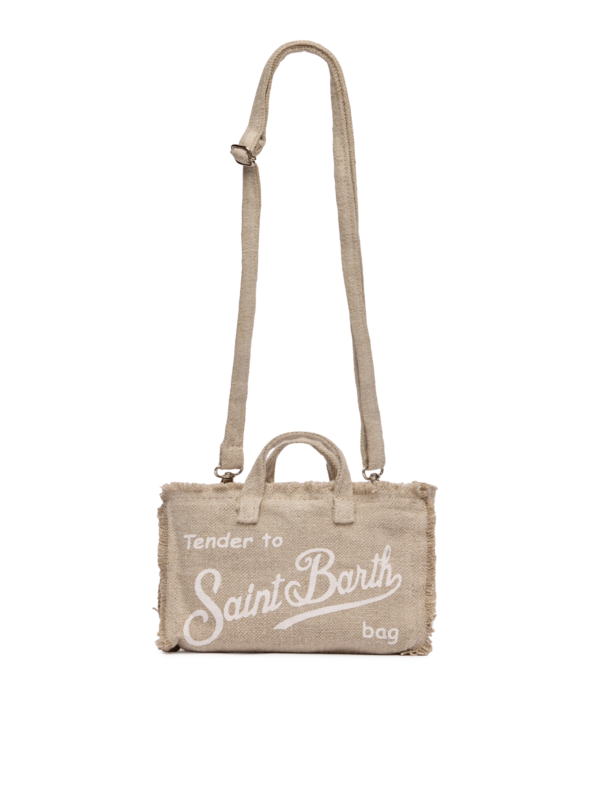 Beige linen Phone Bag - MC2 Saint Barth