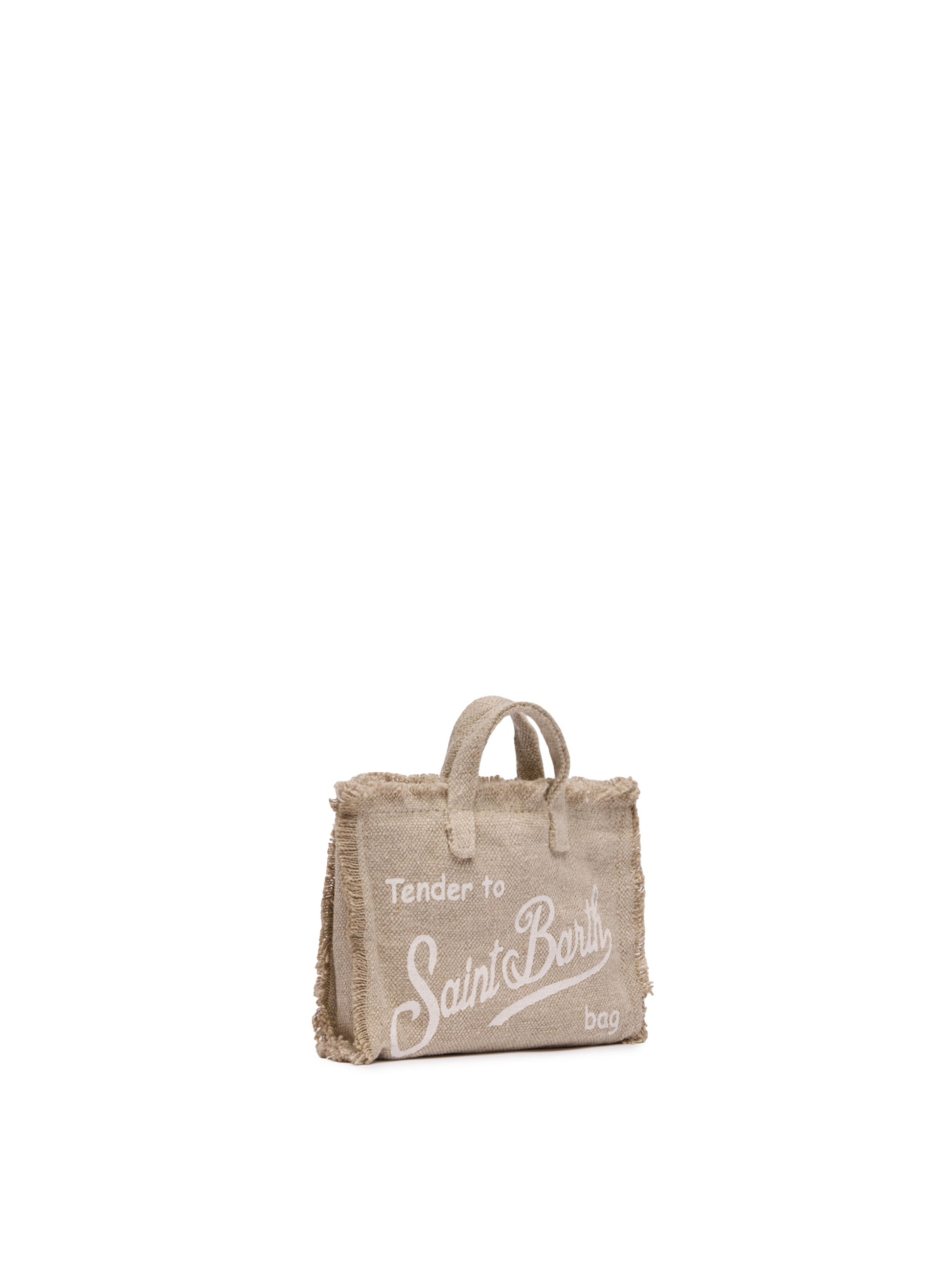 Beige linen Phone Bag - MC2 Saint Barth