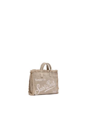 Beige linen Phone Bag - MC2 Saint Barth