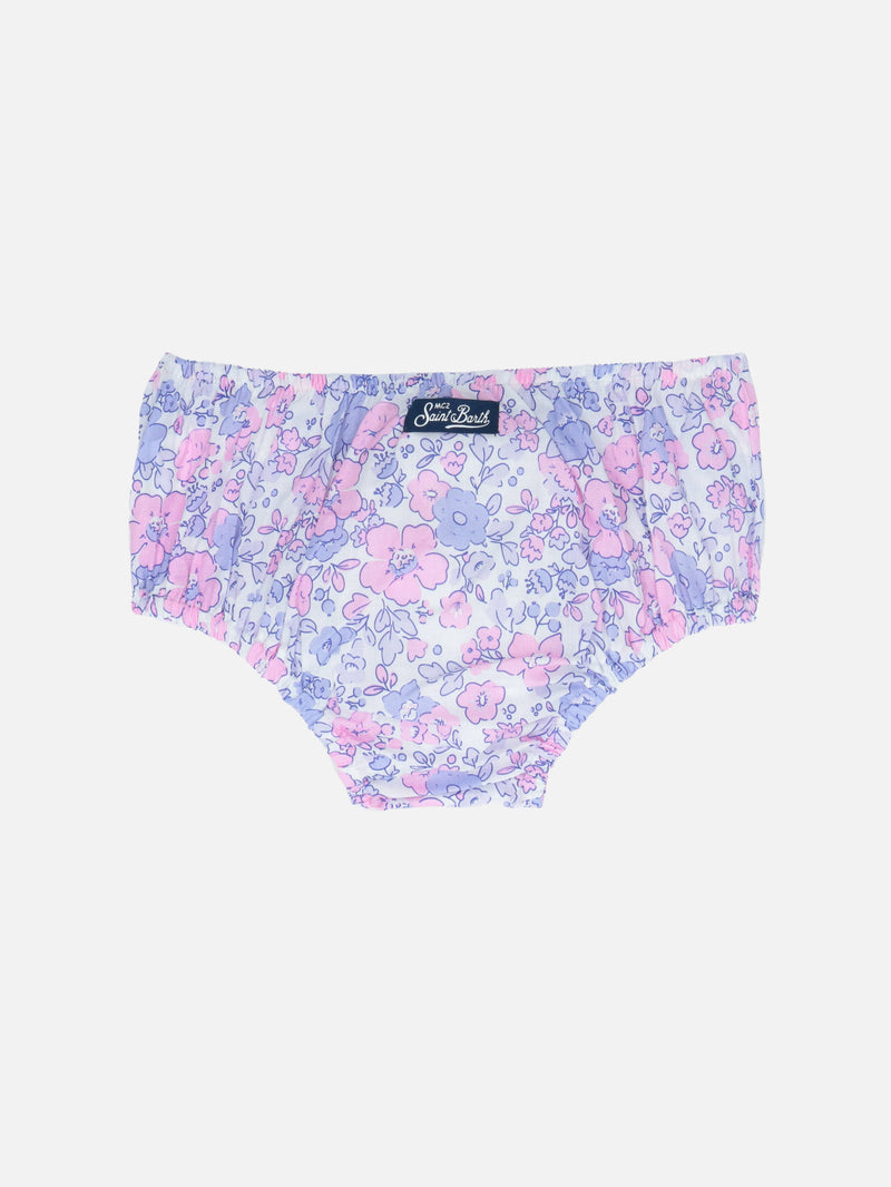 Bloomer Pimmy per neonata con stampa fiori