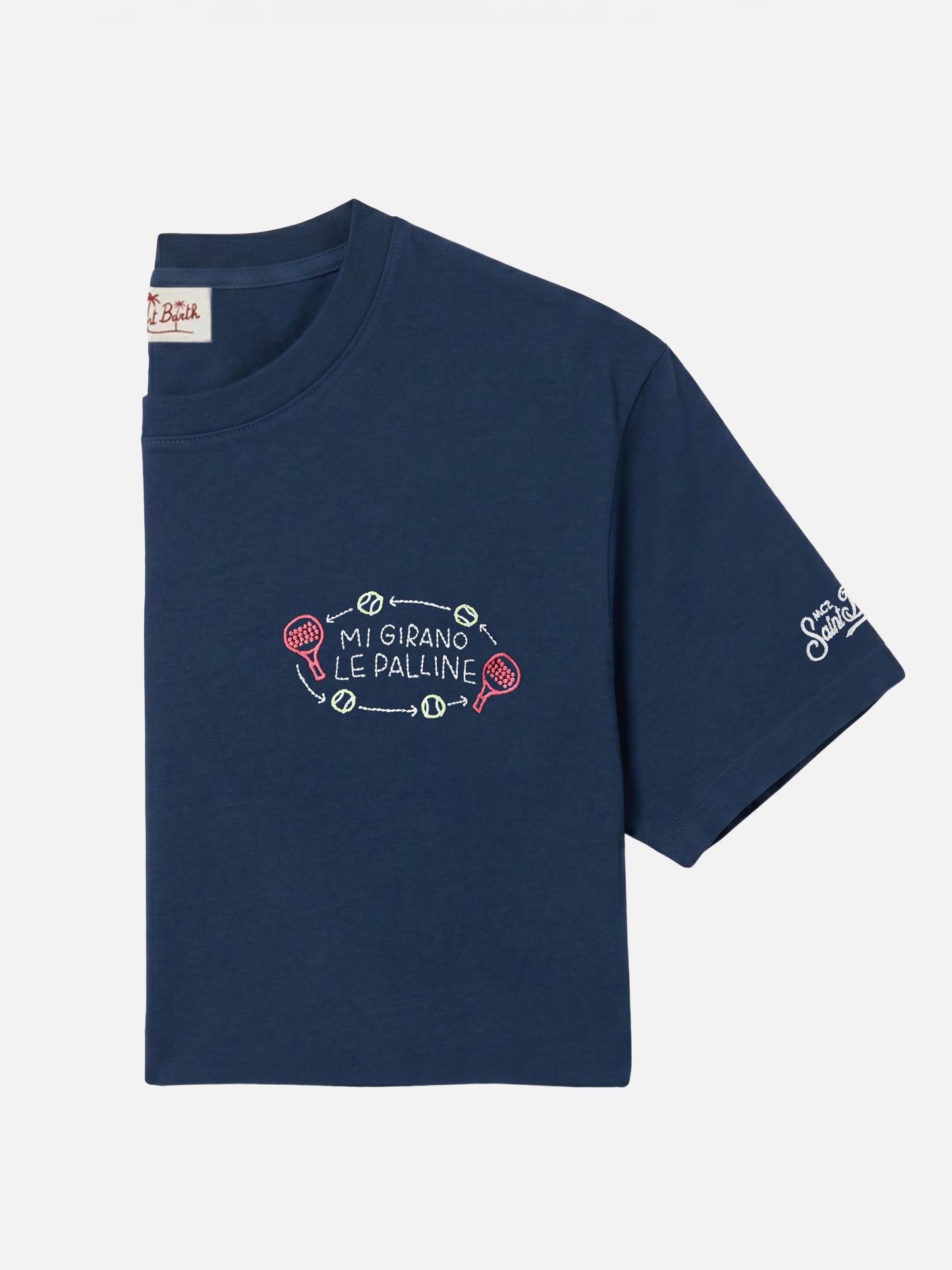 T-shirt Portofino ricamo Mi girano le palline | Special Edition