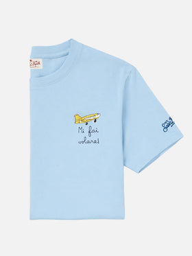 Portofino T-Shirt mit „Mi fai volare“-Stickerei 