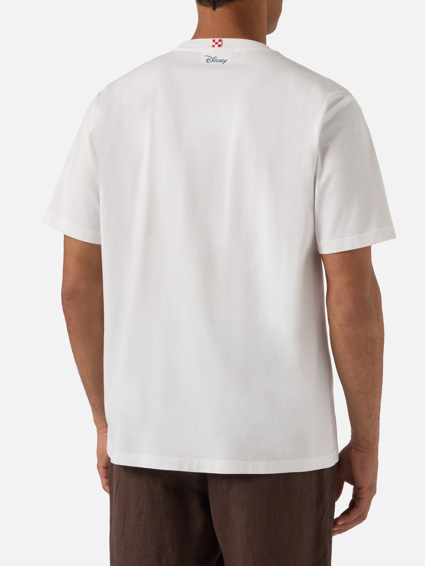 White Portofino t-shirt with Time Is Money! embroidery | Special Edition