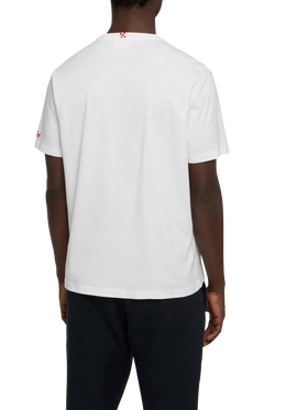 T-shirt Portofino in jersey di cotone classic fit con ricamo Famolo strano | INSULTI LUMINOSI SPECIAL EDITION