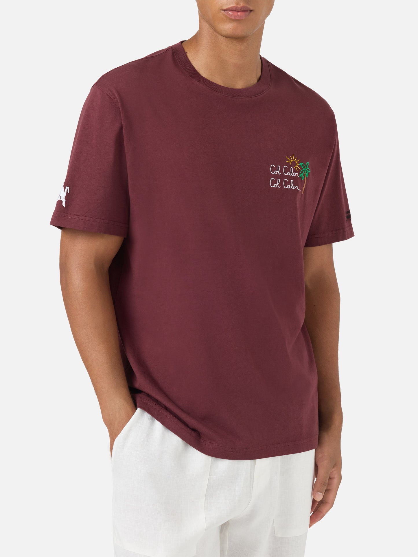 Camiseta Portofino Bordeaux con bordado Torino FC Col Calor Col Calor... | TORINO FC SPECIAL EDITION 