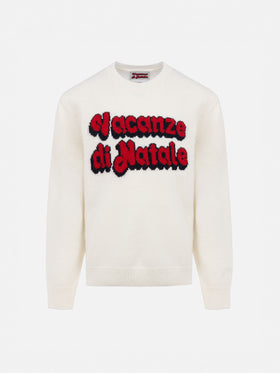 Pull col rond Princess avec jacquard Vacanze di Natale | VACANZE DI NATALE SPECIAL EDITION 
