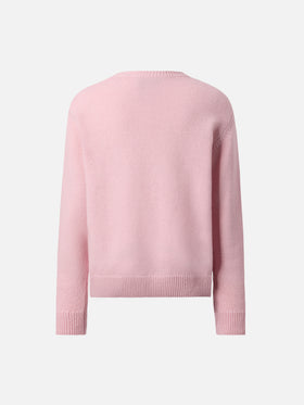 Maglione  Princess in misto cashmere con jacquard lurex Vacanze di Natale | VACANZE DI NATALE