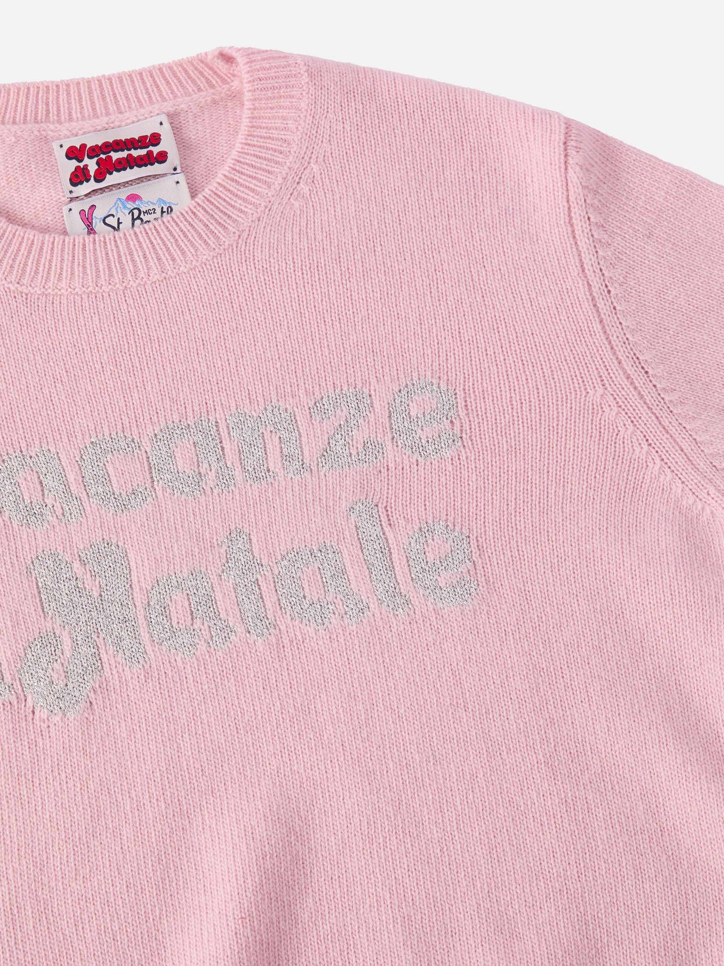 Maglione  Princess in misto cashmere con jacquard lurex Vacanze di Natale | VACANZE DI NATALE