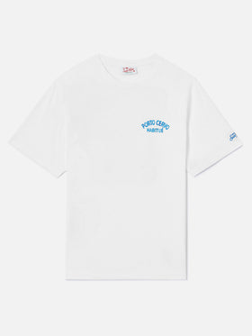 Camiseta White Portland con estampado Porto Cervo Habitué | Edición Especial 