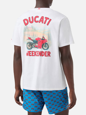 Camiseta White Portland con estampado Ducati Weekender | Special Edition 