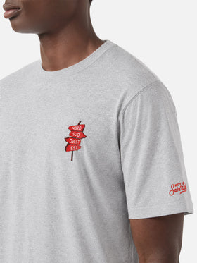 Graues Portland-T-Shirt mit Nord Sud Ovest Est-Print | Special Edition 