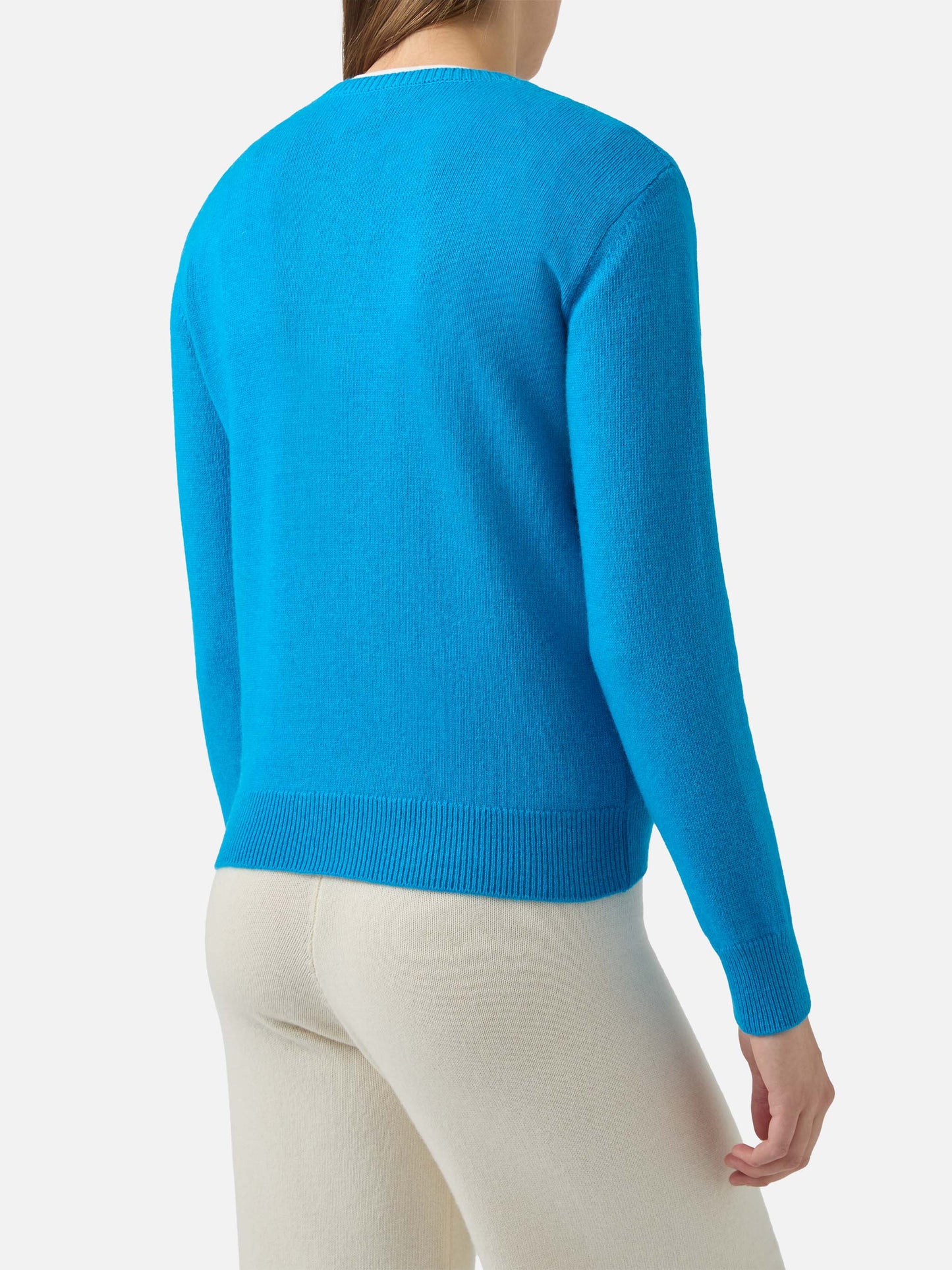 Neue Queen Crewneck-Jacke in Grau mit Tweety-Jacquardmuster | WARNER BROS. SPECIAL EDITION