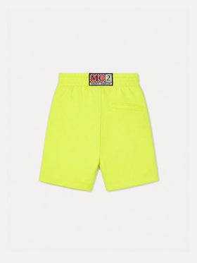 Bermudashorts Randle Jr aus Baumwolle in Fluo-Gelb 