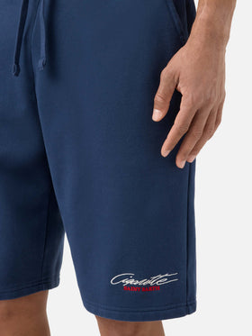Bermuda Randle blu con ricamo Cigarette Racing | Special Edition
