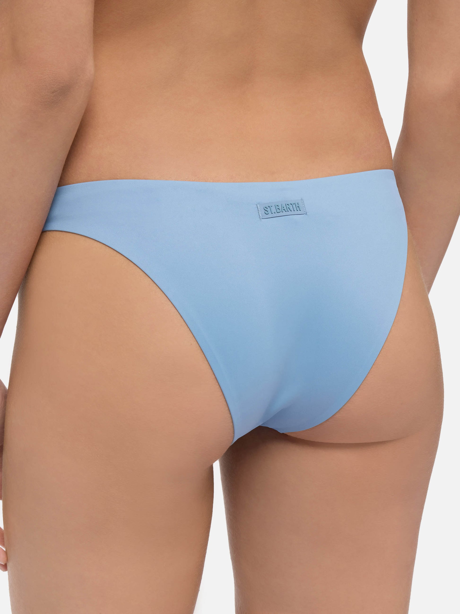 Reanna heatsealed swim briefs - Ofelia heatsealed scooped bralette top - MC2 Saint Barth