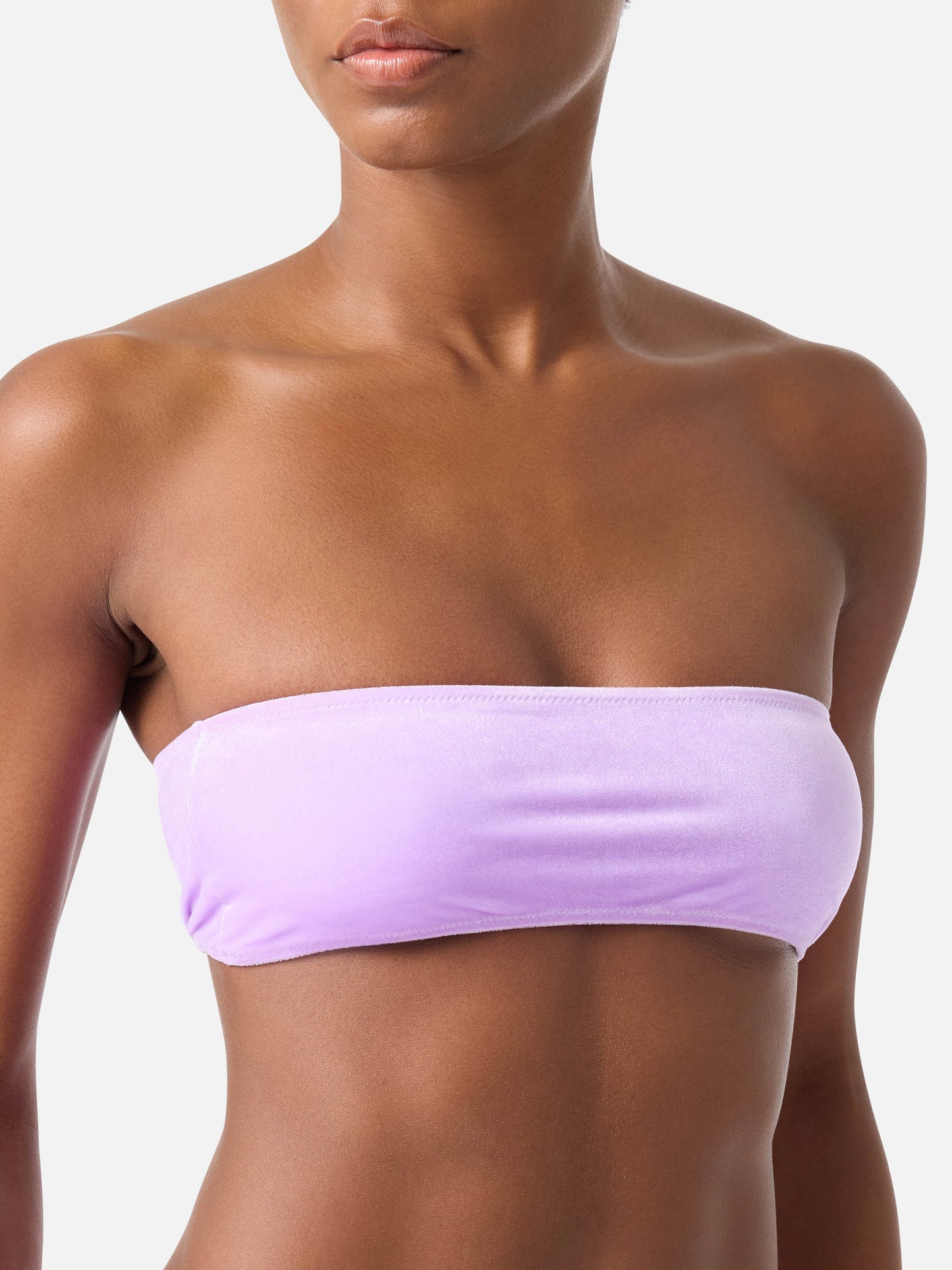 Rebby Noelle Chenille-Bandeau-Bikini 