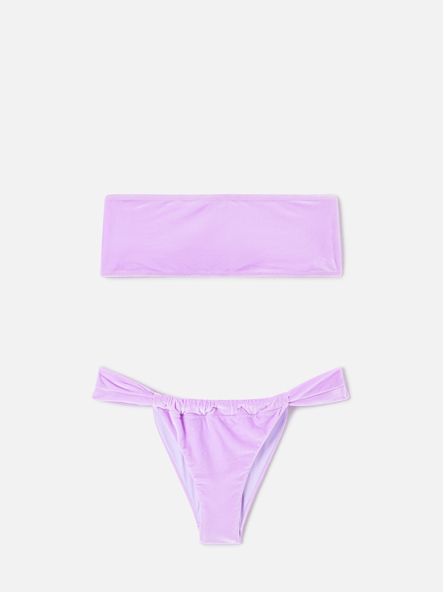 Rebby Noelle Chenille-Bandeau-Bikini 