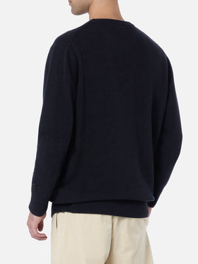 Maglione Regent in 100% CASHMERE nero