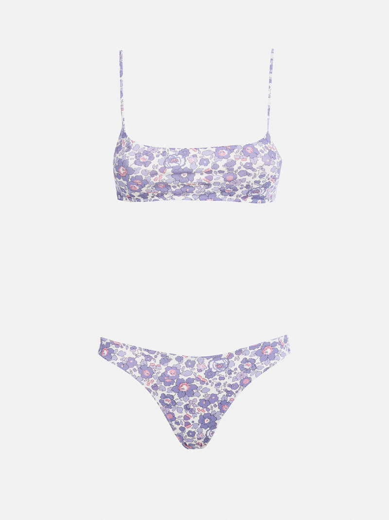 Woman Betsy bralette bikini Sadie Naomi | MADE WITH LIBERTY FABRIC