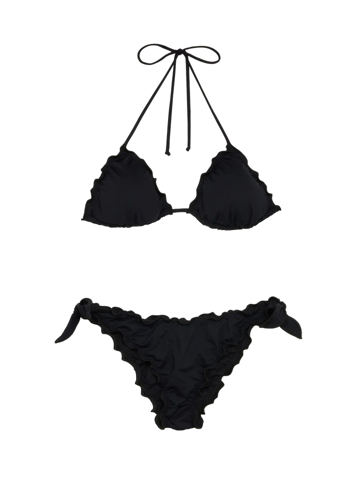 Bikini a triangolo classico Sagittarius Moon nero
