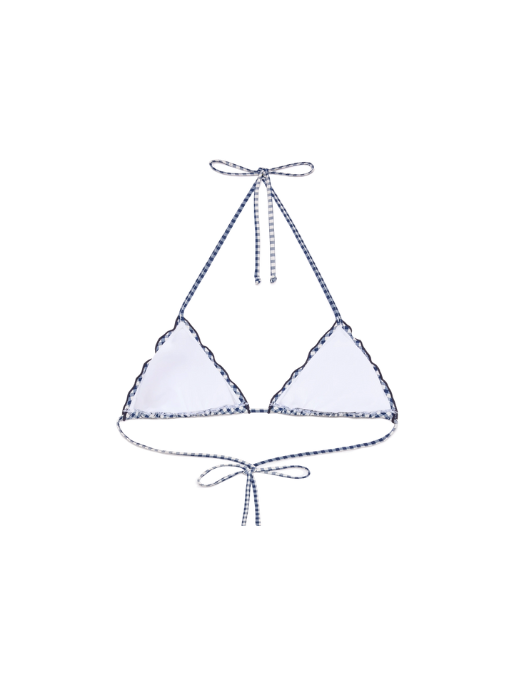 Sagittarius classic triangle top with gingham print