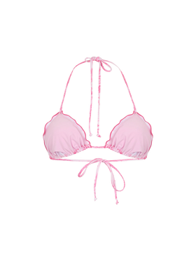 Klassisches Triangel-Strandoberteil von Toile de Jouy für Damen, Schütze