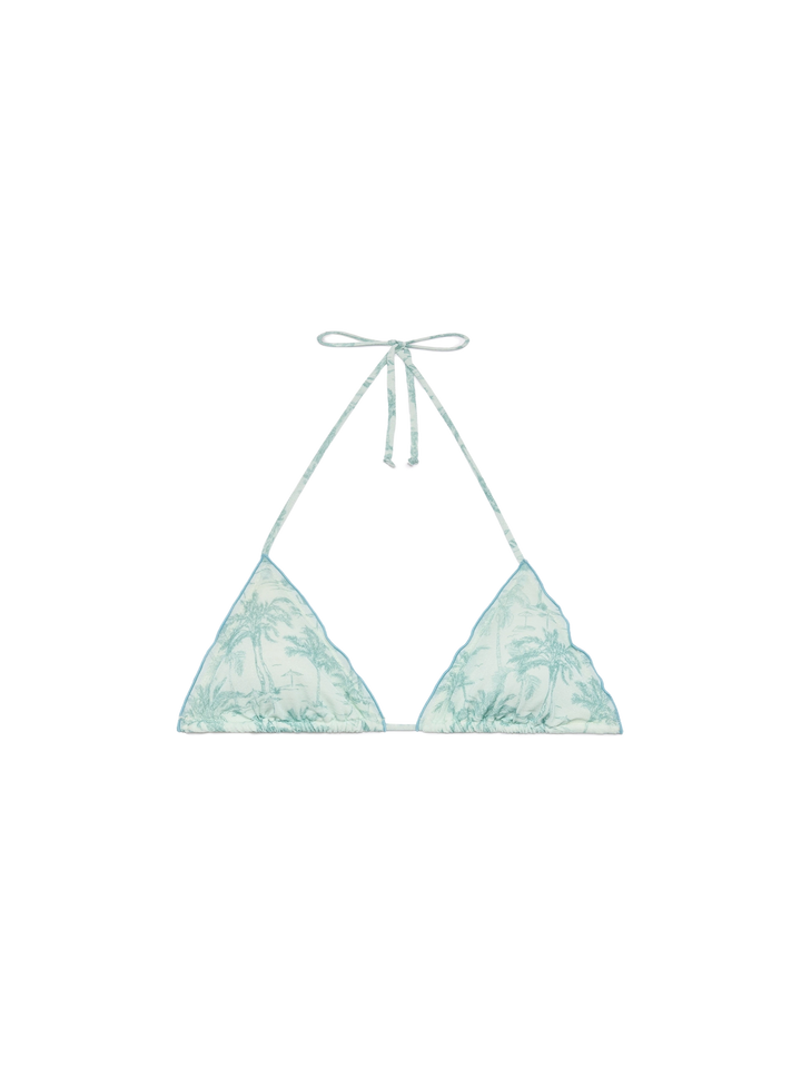 Sagittarius classic triangle top with floral print