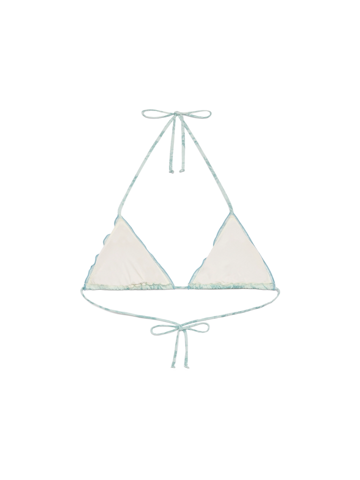 Sagittarius classic triangle top with floral print